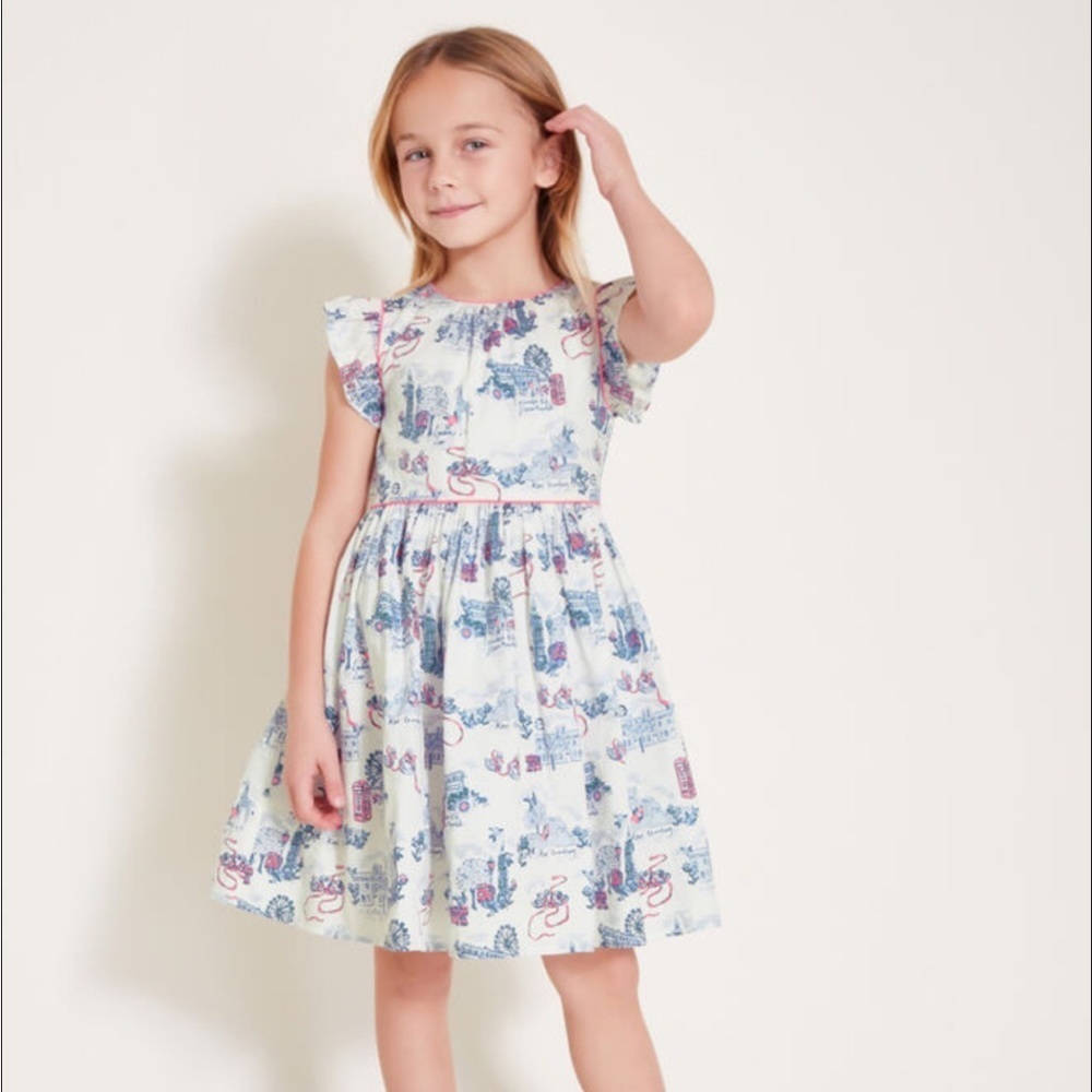 Monsoon London girl's dress NWT Sz 6